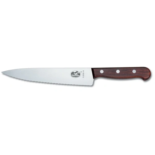 VICTORINOX 19cm SERRATED COOKS - CARVING KNIFE