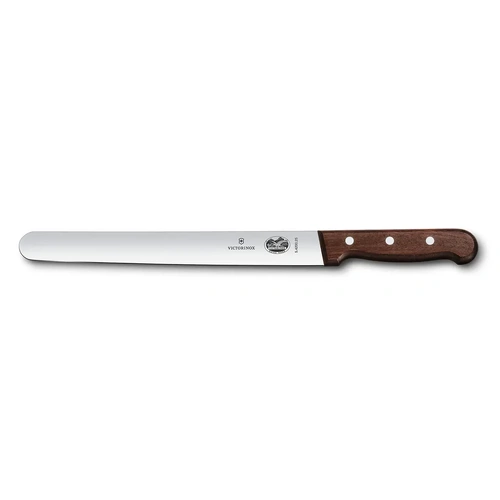 VICTORINOX 30cm SLICING KNIFE ROSEWOOD HANDLE