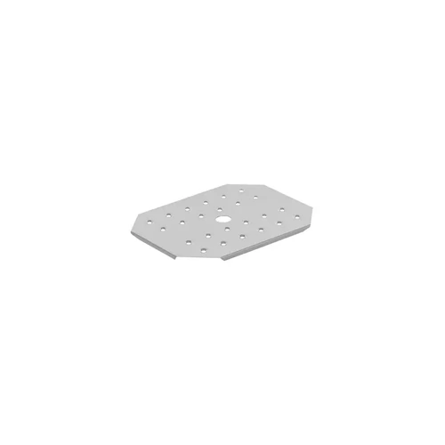 CHEF INOX DRAIN PLATE S/ST 18/8  1/2 SIZE