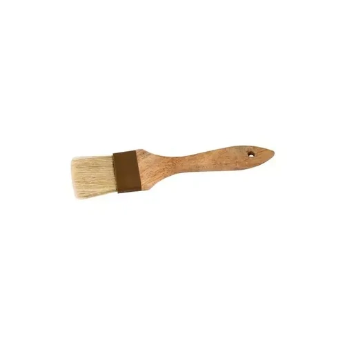 PASTRY BRUSH 38mm WOOD HDL/ PLASTIC BAND 