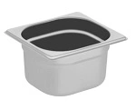 CHEF INOX ANTI JAM STEAM PAN 1/6 SIZE 100mm