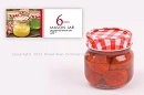 D.LINE MASON PRESERVING JARS 250ml SET OF 6