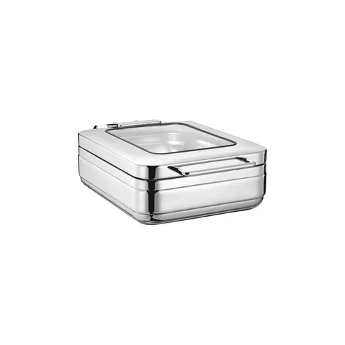 CHEF INOX INDUCTION CHAFER S/ST RECTANGULAR 1/2 SIZE