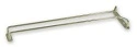 GLASS HANGER SINGLE ROW  250mm BRASS