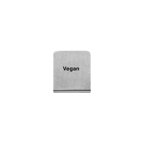 Buffet Sign 18/10 Vegan