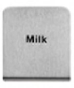 BUFFET SIGN 18/10 MILK