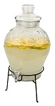 SERRONI BEVERAGE DISPENSER WITH STAND 10 LITRE