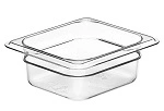 CAMBRO 1/6 x 65mm FOOD PAN 1 LTR CLEAR