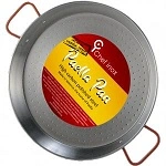 GARCIMA PAELLA PAN HIGH CARBON POLISHED STEEL 550mmØ