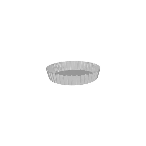 CAKE PAN ROUND FLUTED LOOSE BASE 250mmØ x 47mmH