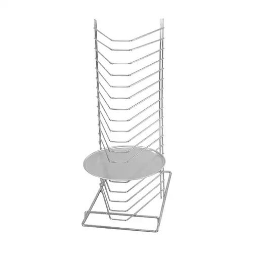 PIZZA RACK CHROME BENCH MODEL 18 TRAYS
