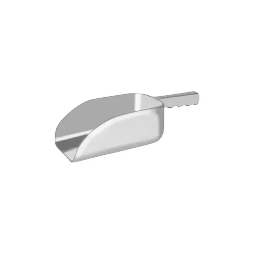 CHEF INOX FLAT BOTTOM ALUMINIUM SCOOP 230x130x80mm 650ml