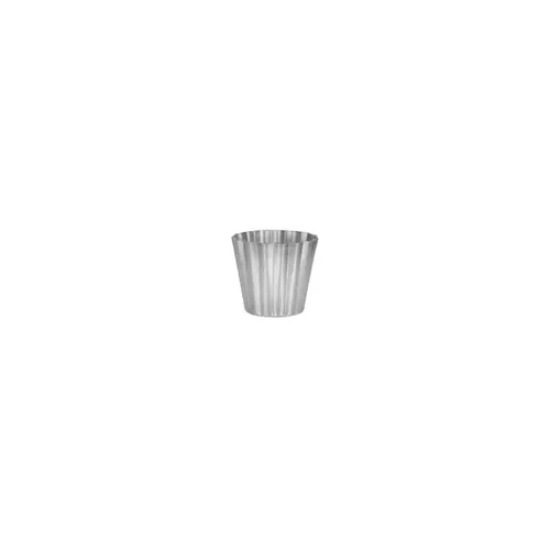 CHEF INOX DARIOL MOULD ALUMINIUM FLUTED 67x56mm