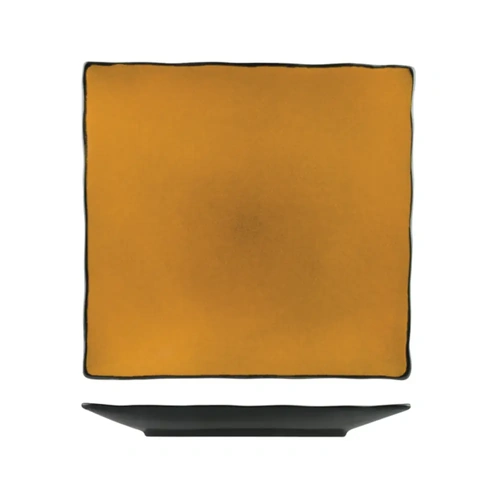 LONG FINE UNIQ SANDSTONE SQUARE PLATE 300x300mm