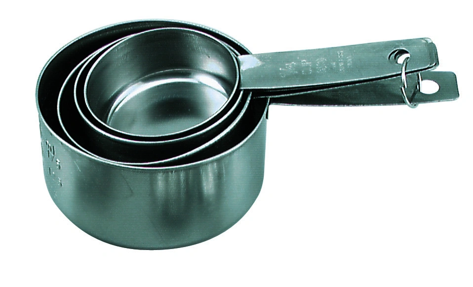 MEASURING SET S/ST 4pc 60/80/125/250ml