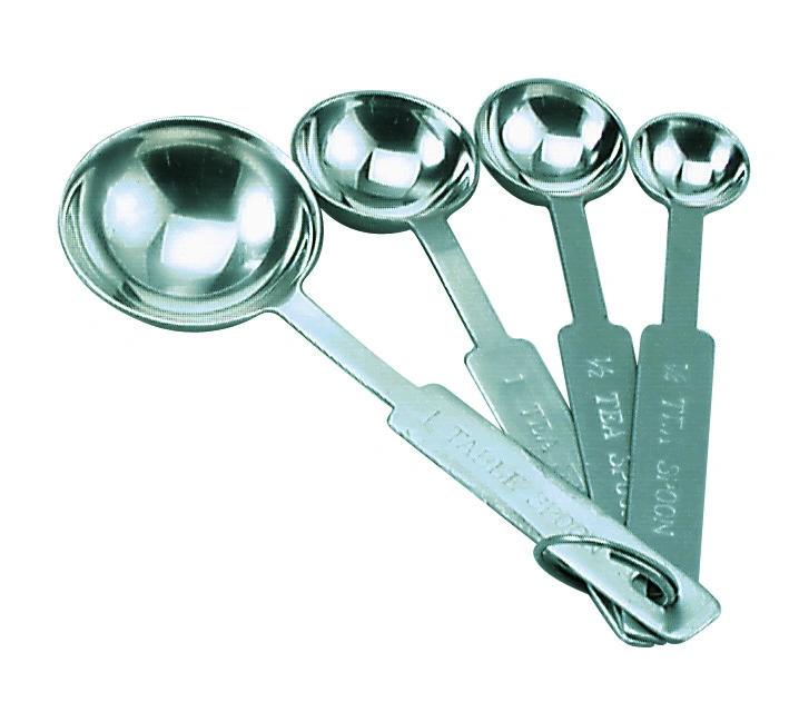 MEASURING SPOON SET-4pc 1/4,1/2,1TEA,1TBL