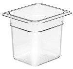 CAMBRO 1/6 x 150mm FOOD PAN 2.2 LTR CLEAR