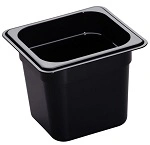 CAMBRO 1/6 x 150mm FOOD PAN 2.2 LTR BLACK