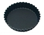 GUERY TART MOULD 36 RIBS ROUND NON-STICK 105x20mm