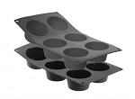 DE BUYER MOUL'FLEX MUFFINS 6 CUP 100ml CAPACITY