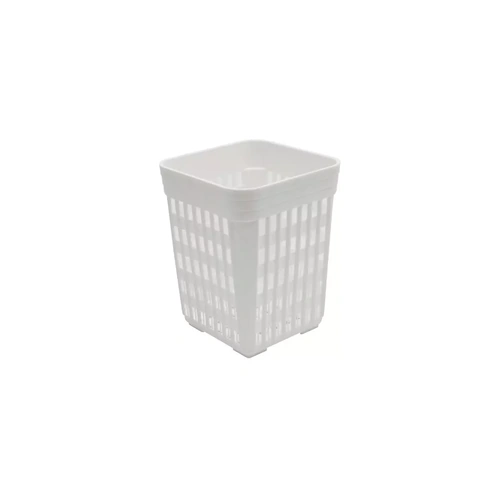 Cutlery Holder Square Plastic,White110mm  