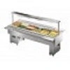ISOLA MOBILE INOX SALAD BAR 6 x 1/1 GN CAPACITY