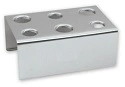 S/ST 6 HOLE ICE CREAM CONE HOLDER, 2x3 HOLE