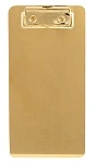 CLIPBOARD 105 x 210mm GOLD 