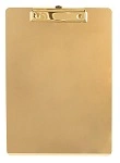 CLIPBOARD 225 x 310mm GOLD 