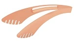 TABLEKRAFT ALL PURPOSE TONG COPPER W/ SERVING TINGES 