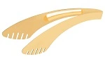 TABLEKRAFT ALL PURPOSE TONG GOLD W/ SERVING TINGES 