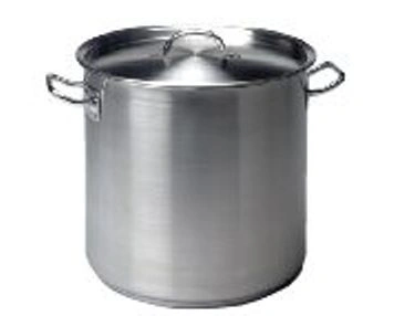 CHEF INOX ELITE S/ST STOCKPOT W/ LID 16.5 LTR