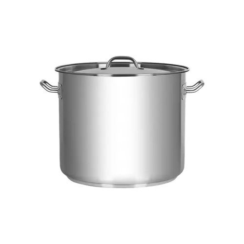 CHEF INOX ELITE S/ST STOCKPOT W/ LID 21.5 LTR