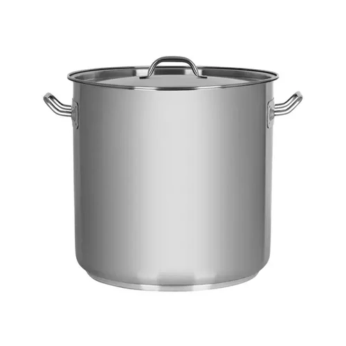 CHEF INOX ELITE S/ST STOCKPOT W/ LID 36.5 LTR
