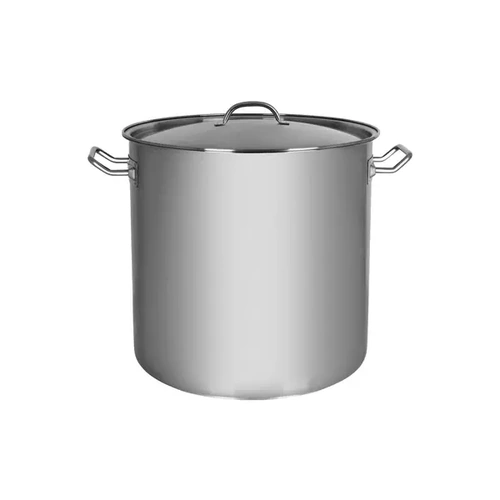 CHEF INOX ELITE S/ST STOCKPOT W/ LID 50 LTR