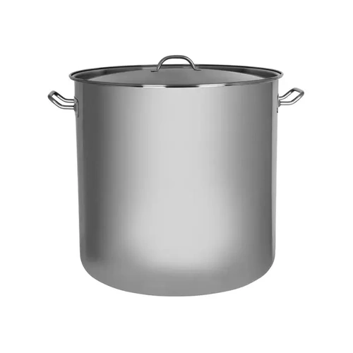 CHEF INOX ELITE S/ST STOCKPOT W/ LID 98 LTR