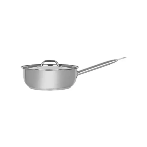 CHEF INOX ELITE S/ST SAUTE PAN W/ LID 240mmØ x 85mmH