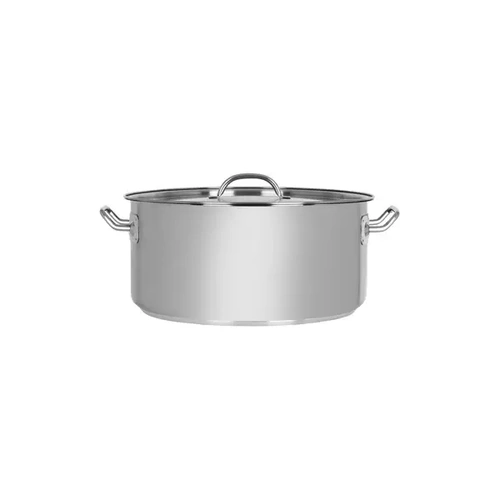 CHEF INOX ELITE S/ST CASSEROLE W/ LID 12 LTR