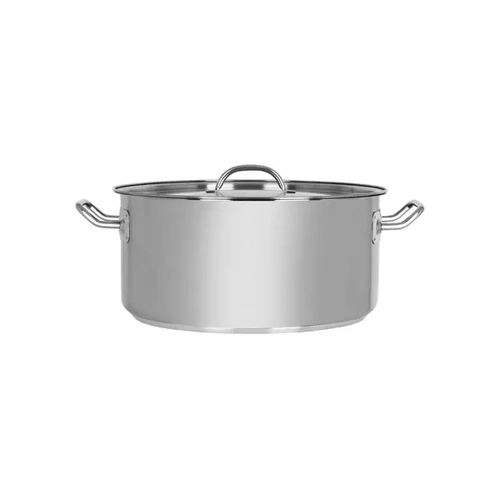 CHEF INOX ELITE S/ST CASSEROLE W/ LID 17.2 LTR