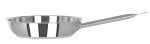 CHEF INOX ELITE S/ST FRYPAN NO LID 280mmØ x 60mmH