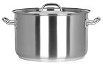 CHEF INOX ELITE S/ST SAUCEPOT W/ LID 10.25 LTR