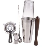 D.LINE BARTENDER 5 PCE S/ST COCKTAIL SET