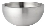 CHEF INOX DOUBLE WALL S/ST MIXING / SERVE BOWL 3.5 LTR