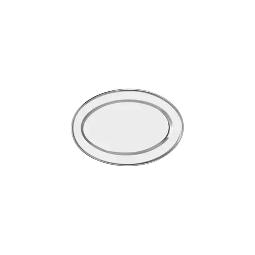 CHEF INOX OVAL PLATTER ROLLED EDGE S/ST 300mm