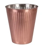 MODA WINE BUCKET S/ST RIBBED COPPER FINISH