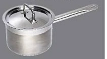 CHEF INOX PROFESSIONAL S/ST SAUCEPAN W/ LID 1.2 LTR