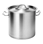FORCE STOCKPOT S/ST W/ LID 12.0 LTR 250mmØ x 250mmH 