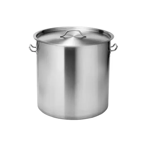 FORCE STOCKPOT S/ST W/ LID 98.0 LTR 500mmØ x 500mmH 