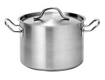 FORCE CASSEROLE S/ST W/ LID 9.0 LTR 250mmØ x 180mmH 