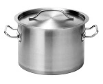 FORCE CASSEROLE S/ST W/ LID 17.0 LTR 320mmØ x 220mmH 